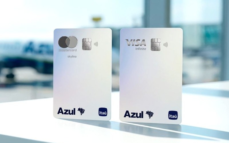 Cartões Azul Itaú Visa Infinite e Mastercard Skyline